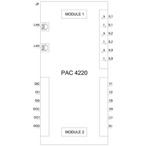 7KM4220-0BA01-1EA0 SENTRON PAC4220 ENERJİ ANALİZÖRÜ, BESLEME GERİLİMİ: 95 … 250 V AC / 110 … 270 V DC ± %10 - Görsel 4