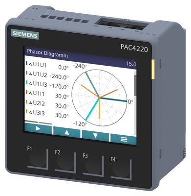 7KM4220-1BA01-1EA0 SENTRON PAC4220 ENERJİ ANALİZÖRÜ, BESLEME GERİLİMİ: 24 … 48 V DC ± %25
