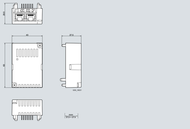 7KM9300-0AE02-0AA0 YENI SENTRON PAC PROFINET HABERLEŞME MODULU V3, 7KM PAC32X0 / 4200 / 3VA COM100/ 800 İÇİN - Görsel 2
