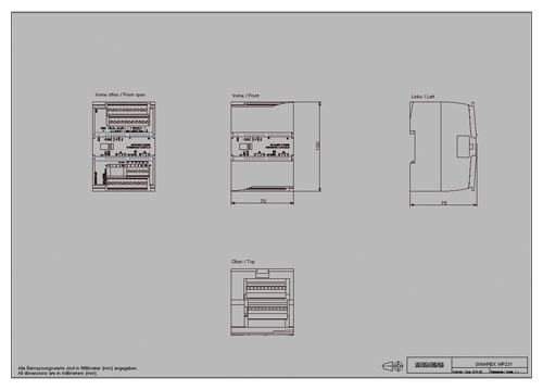7MH4960-2AA01 SIMAREX WP231 CALİBRATABLE WEİGHİNG ELECTRONİC - Görsel 3