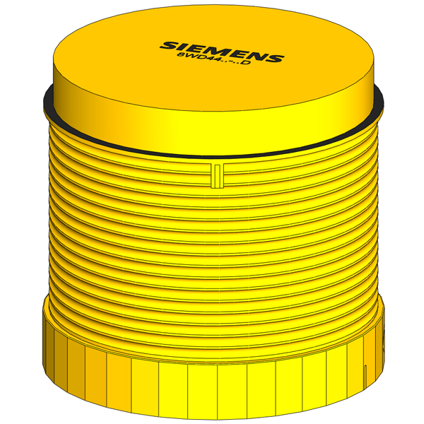 8WD4400-1AD 8WD SINYAL KOLONU, SINYAL ELEMANI, BA15D AMPUL/ LED UYUMLU (LED YA DA AMPÜL AYRI SIPARIŞ EDILIR), KALICI IŞIKLI, SARI, 70MM - Görsel 3