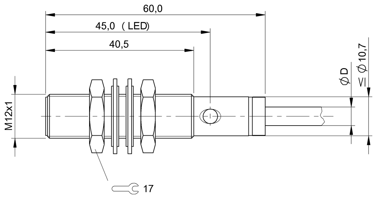 BES0420 - BES 516-449-BO-L-03 (Endüktif yakınlık anahtarları) - Görsel 2