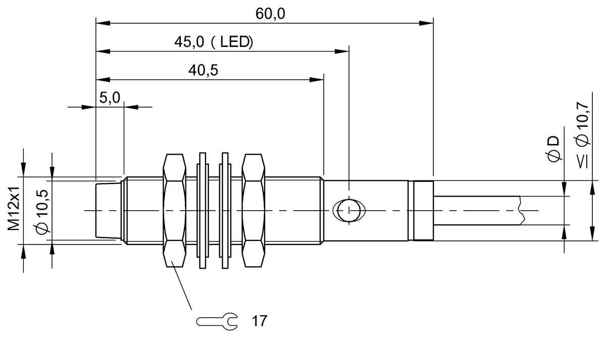 BES04EJ - BES 516-357-BO-C-PU-05 (Endüktif yakınlık anahtarları) - Görsel 2