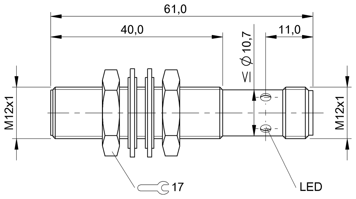 BES02J8 - BES 516-325-SA96-S4-W (Kaynak bağışıklığına sahip endüktif sensörler) - Görsel 2