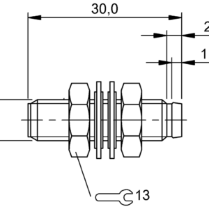 BES00NP - BES 516-324-E5-D-S49 (Endüktif yakınlık anahtarları)
