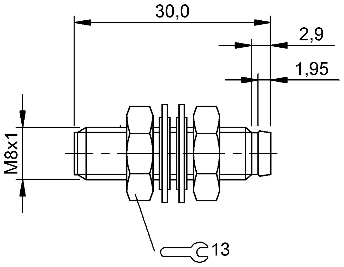 BES00NP - BES 516-324-E5-D-S49 (Endüktif yakınlık anahtarları)