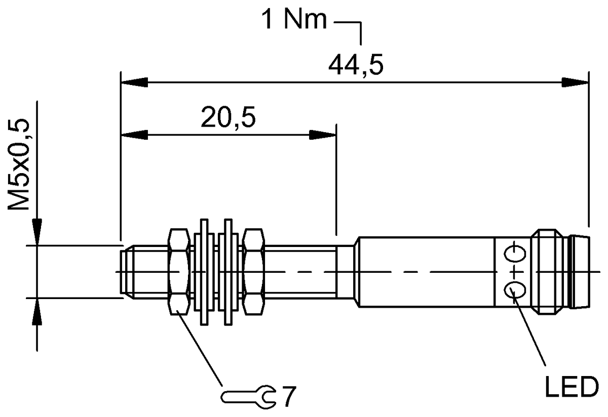 BES033T - BES 516-3005-SA3-E5-C-S49 (Endüktif yakınlık anahtarları) - Görsel 2