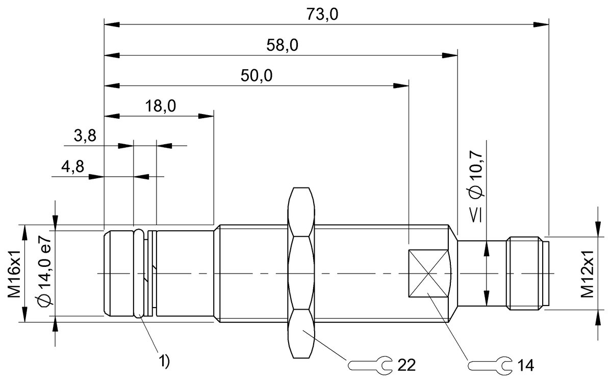 BHS001T - BES 516-300-S149-S4-D (Yüksek basınca dayanıklı endüktif sensörler) - Görsel 2