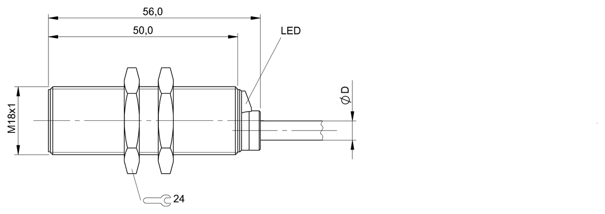 BES007A - BES M18MI-NSC50B-BV02 (Endüktif yakınlık anahtarları) - Görsel 2