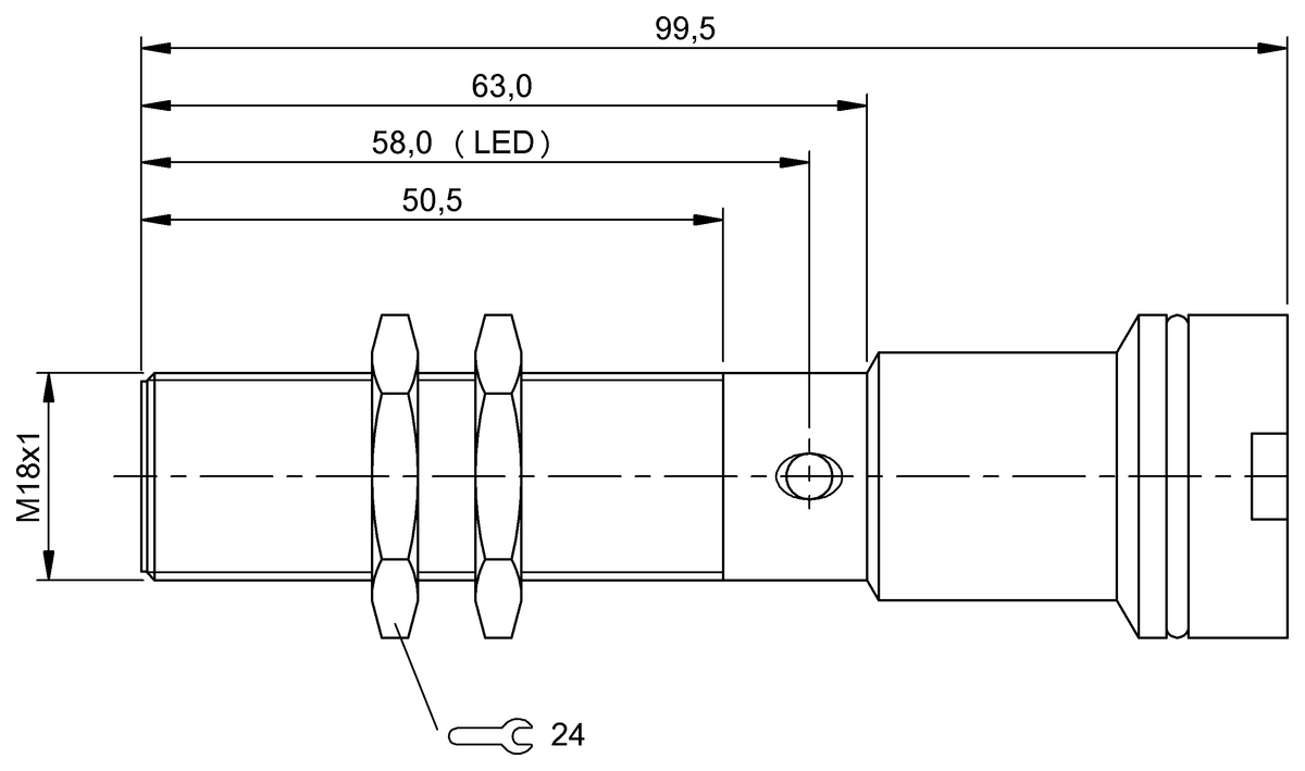 BES02AZ - BES 516-420-S1-L (Endüktif yakınlık anahtarları) - Görsel 2