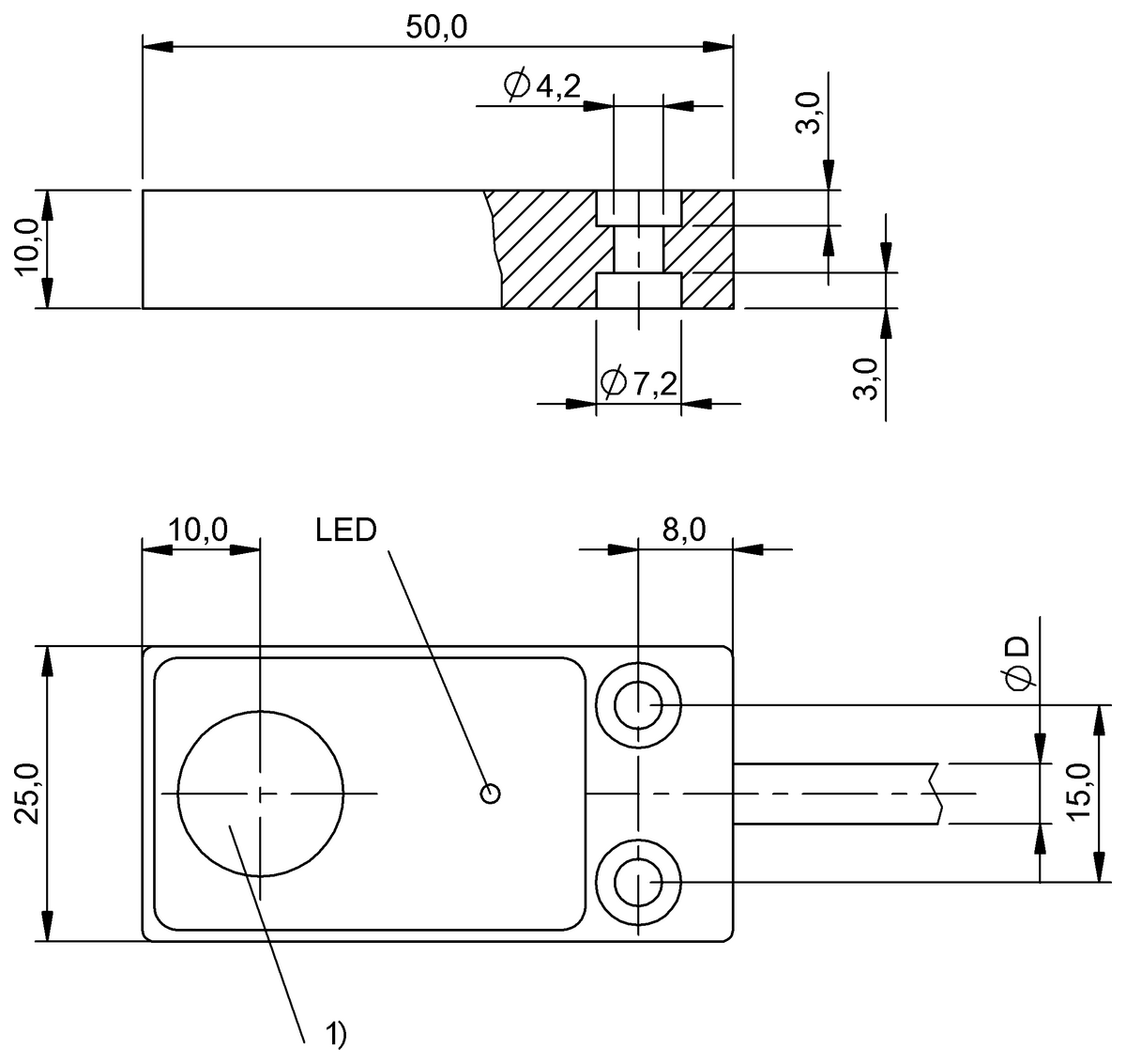 BES032R - BES 516-133-SA3-C-PU-04 (Endüktif yakınlık anahtarları) - Görsel 2