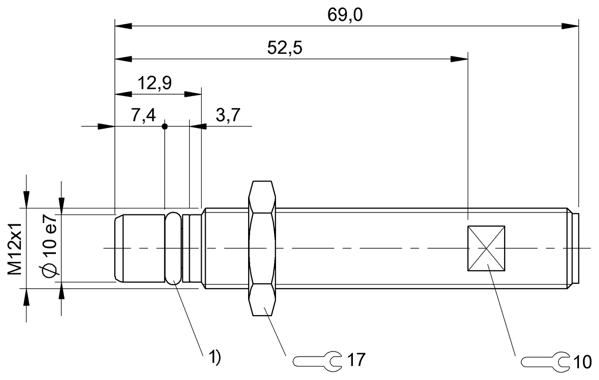 BHS0021 - BES 516-300-S162-S4-D (Yüksek basınca dayanıklı endüktif sensörler) - Görsel 2
