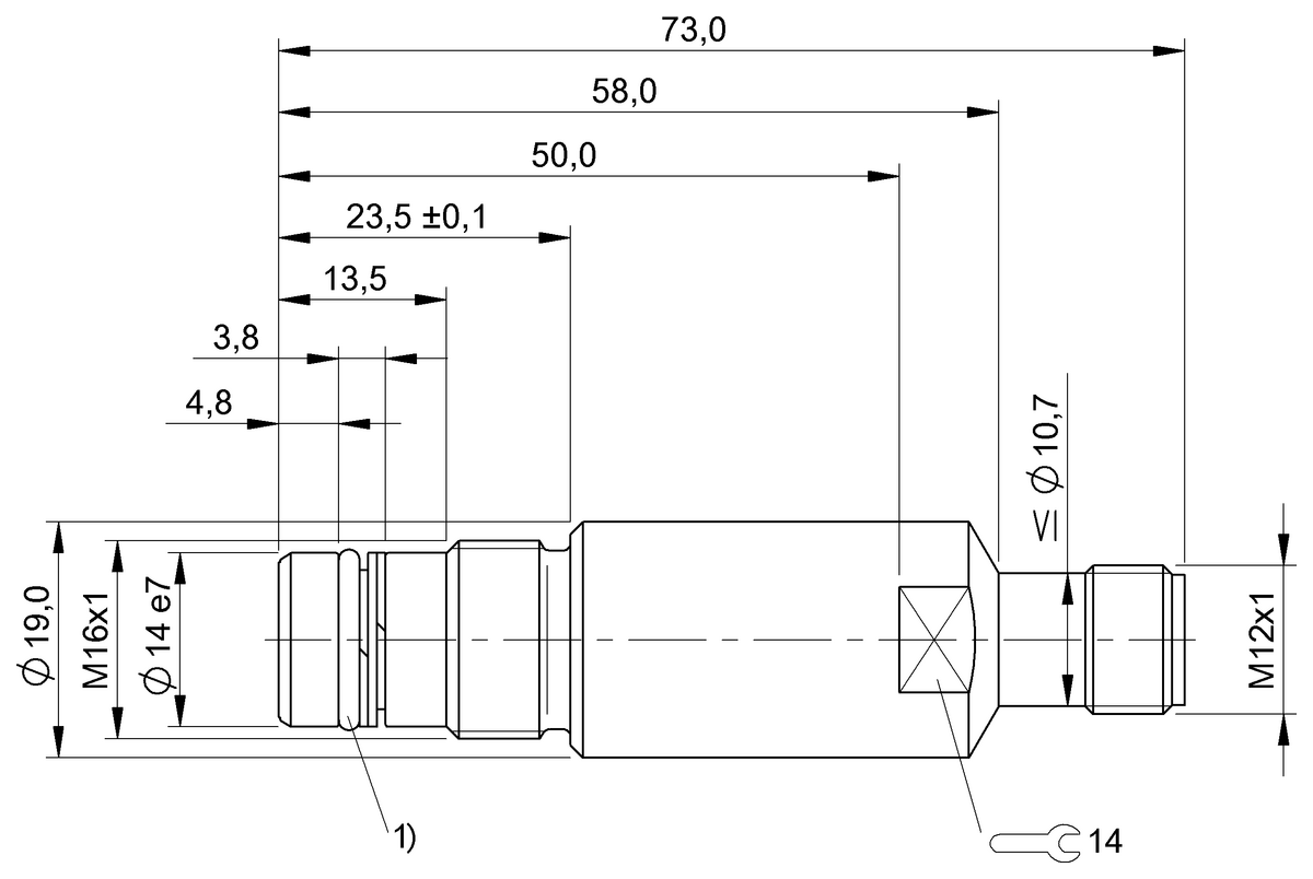 BHS001E - BES 516-300-S129-S4-D (Yüksek basınca dayanıklı endüktif sensörler) - Görsel 2