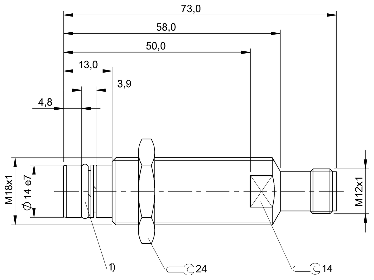 BHS001N - BES 516-300-S144-S4-D (Yüksek basınca dayanıklı endüktif sensörler) - Görsel 2