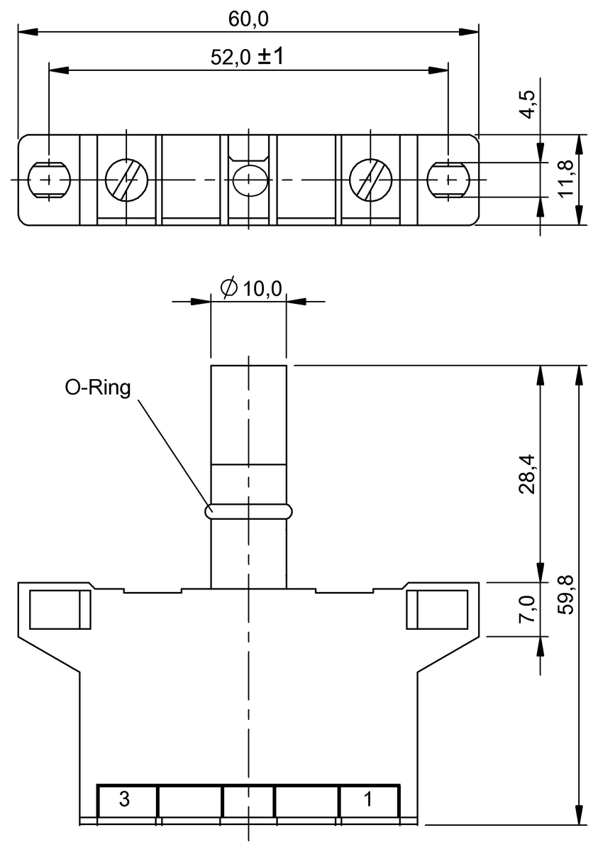BES02MK - BES 516-314-N-RK (Endüktif tek konumlu limit sviçleri) - Görsel 2