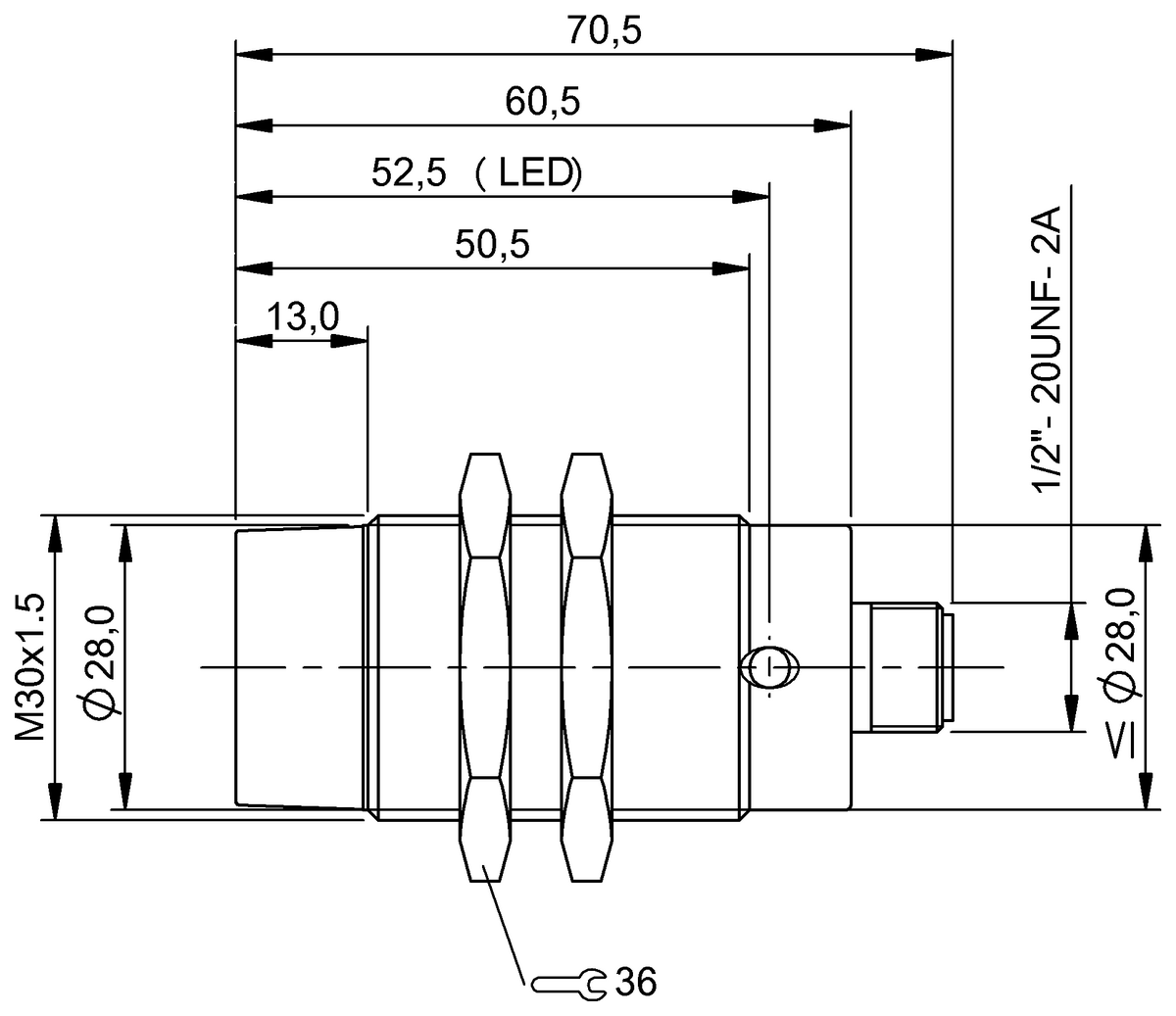 BES02EC - BES 515-217-E5-E-S21 (Endüktif yakınlık anahtarları) - Görsel 2