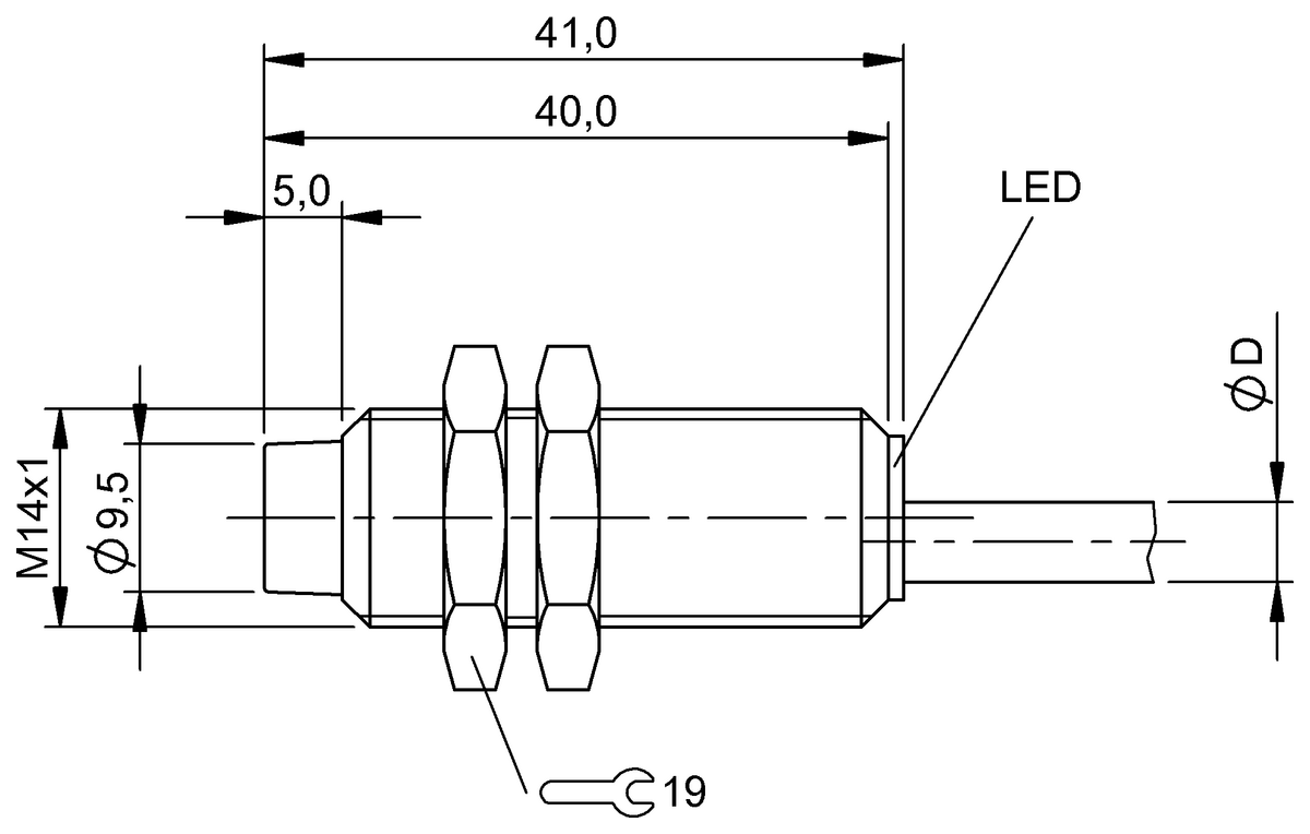 BES034C - BES 516-3024-SA2-03 (Endüktif yakınlık anahtarları) - Görsel 2