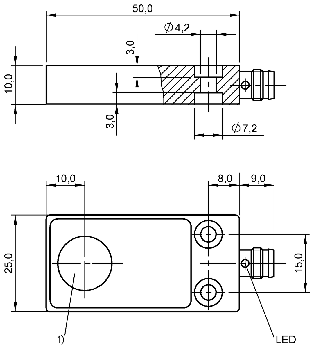 BES01FR - BES 516-347-MO-C-S49 (Endüktif yakınlık anahtarları) - Görsel 2