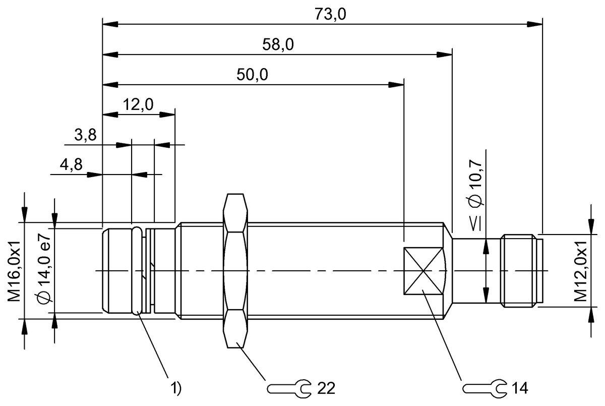 BHS001W - BES 516-300-S152-S4-D (Yüksek basınca dayanıklı endüktif sensörler) - Görsel 2