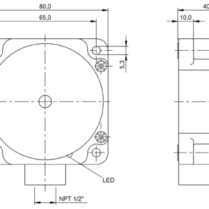 BES022P - BES 517-460-U4-L-D (Endüktif yakınlık anahtarları)