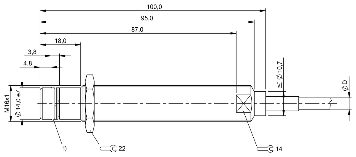 BHS002C - BES 516-300-S237-D-PU-05 (Yüksek basınca dayanıklı endüktif sensörler) - Görsel 2