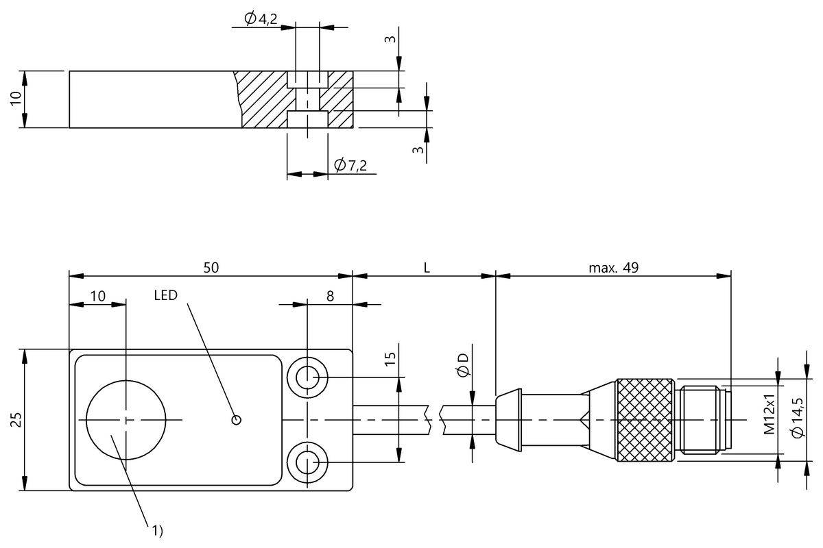BES0153 - BES 516-133-MO-C-S4-00,2 (Endüktif yakınlık anahtarları) - Görsel 2