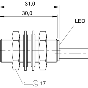 BES048F - BES 516-325-G-E4-Y-03 (Endüktif yakınlık anahtarları)