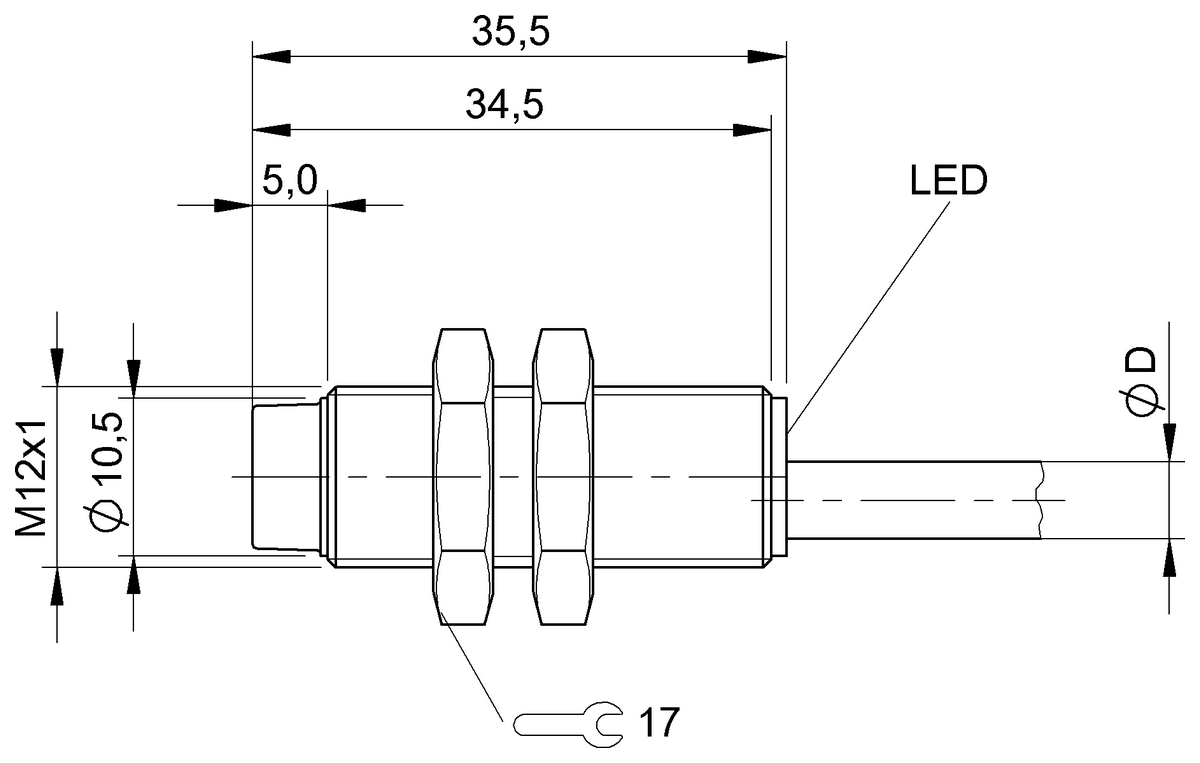 BES02F9 - BES 515-356-E4-Y-03 (Endüktif yakınlık anahtarları) - Görsel 2