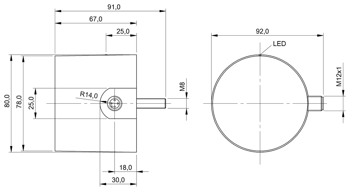 BES02RN - BES IKJ-S-050-P-2-S-S4-C (Endüktif yakınlık anahtarları) - Görsel 2