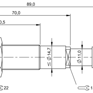 BES01EP - BES 516-335-AO-X-PU-05 (Endüktif yakınlık anahtarları)