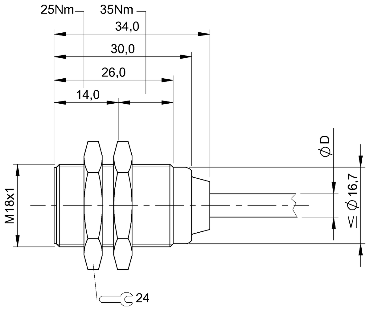 BES02RA - BES 516-326-SA23-03 (Yüksek basınca dayanıklı endüktif sensörler) - Görsel 2