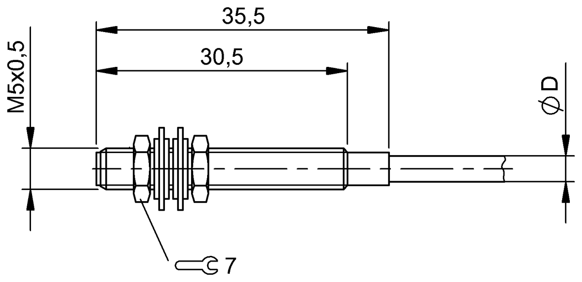 BES018L - BES 516-3005-FO-X-PU-05 (Endüktif yakınlık anahtarları) - Görsel 2