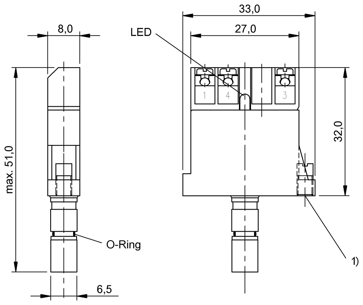 BES02MP - BES 517-300-S100-Y (Endüktif tek konumlu limit sviçleri) - Görsel 2