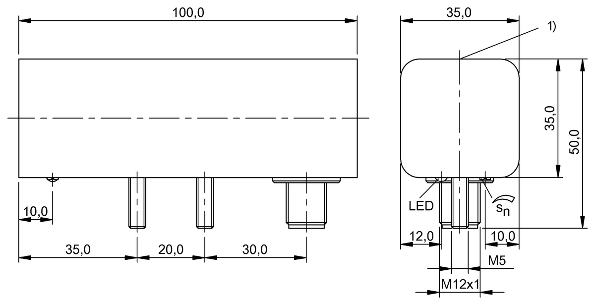 BES02TC - BES IKU-011-P-1-S-S4-SA1 (Endüktif yakınlık anahtarları) - Görsel 2