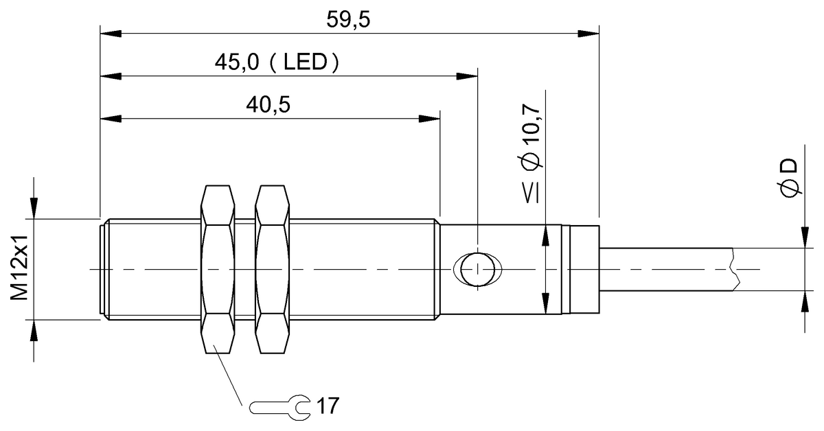 BES02EJ - BES 515-325-BO-C-PU-05 (Endüktif yakınlık anahtarları) - Görsel 2
