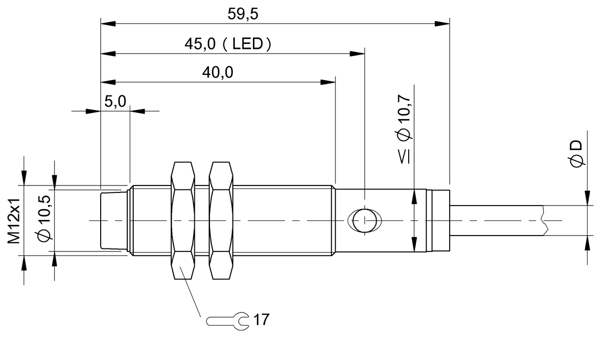 BES02F5 - BES 515-356-BO-C-PU-05 (Endüktif yakınlık anahtarları) - Görsel 2