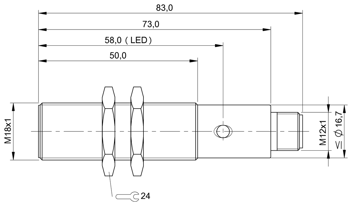 BES02EU - BES 515-326-S4-C (Endüktif yakınlık anahtarları) - Görsel 2