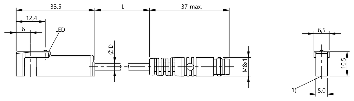BMF005W - BMF 305K-PS-C-2-SA5-S49-00,2 (Farklı kanal şekilleri için silindir anahtarları) - Görsel 2