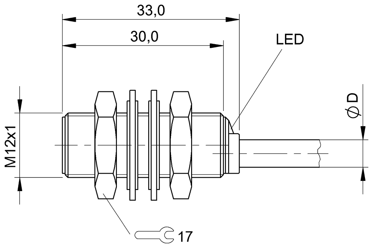 BES00T2 - BES 516-329-E4-C-05 (Endüktif yakınlık anahtarları) - Görsel 2