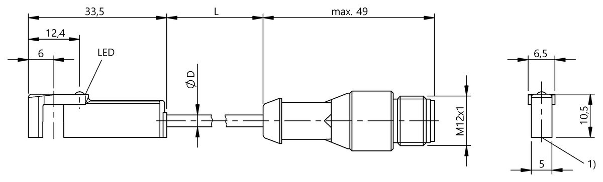 BMF005A - BMF 305K-PS-C-2-S4-00,8 (Farklı kanal şekilleri için silindir anahtarları) - Görsel 2