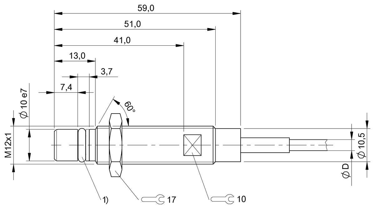 BHS0020 - BES 516-300-S162-D-PU-10 (Yüksek basınca dayanıklı endüktif sensörler) - Görsel 2