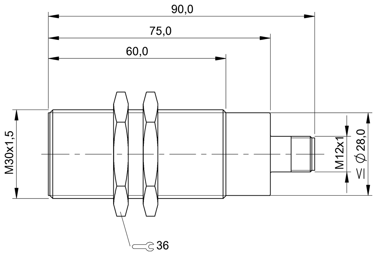 BES02F2 - BES 515-327-SA20-S4-T (Endüktif yakınlık anahtarları) - Görsel 2