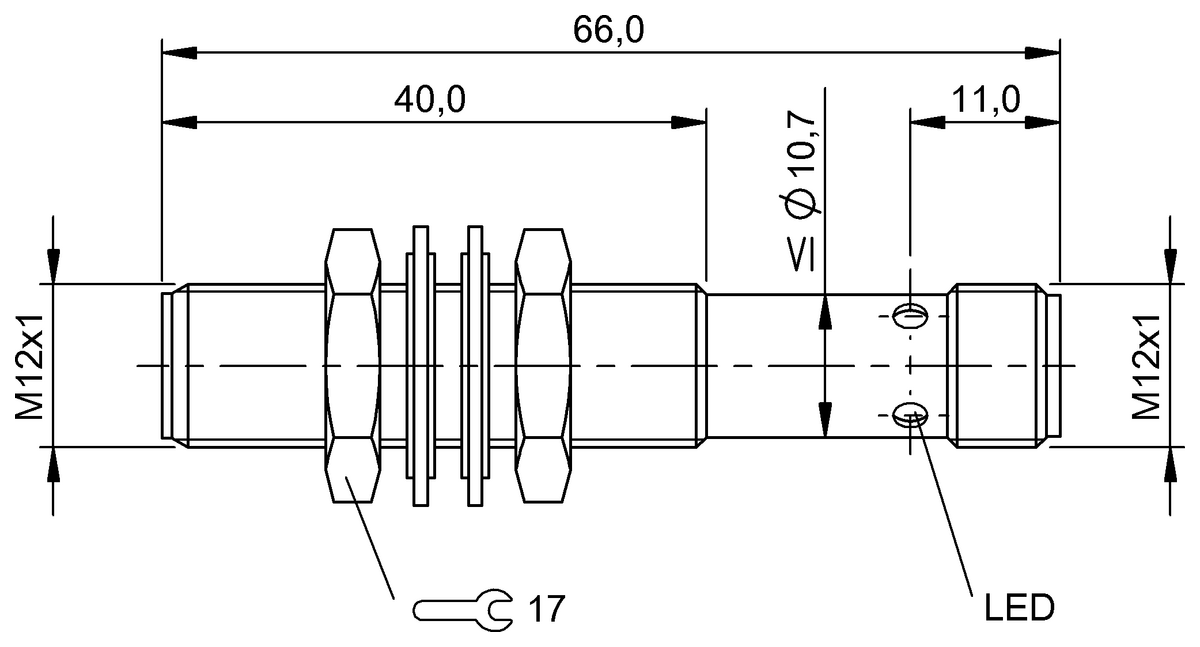 BES01PP - BES M12EL-PSC20B-S04G-M01 (Endüktif yakınlık anahtarları) - Görsel 2