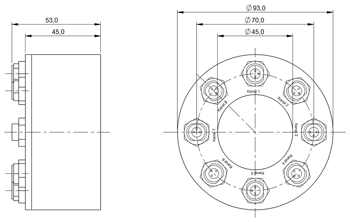 BIC003P - BIC 2I3-P2A16-R01K01-SM3A30 (Sinyal aktarımı için endüktif bağlayıcılar) - Görsel 2
