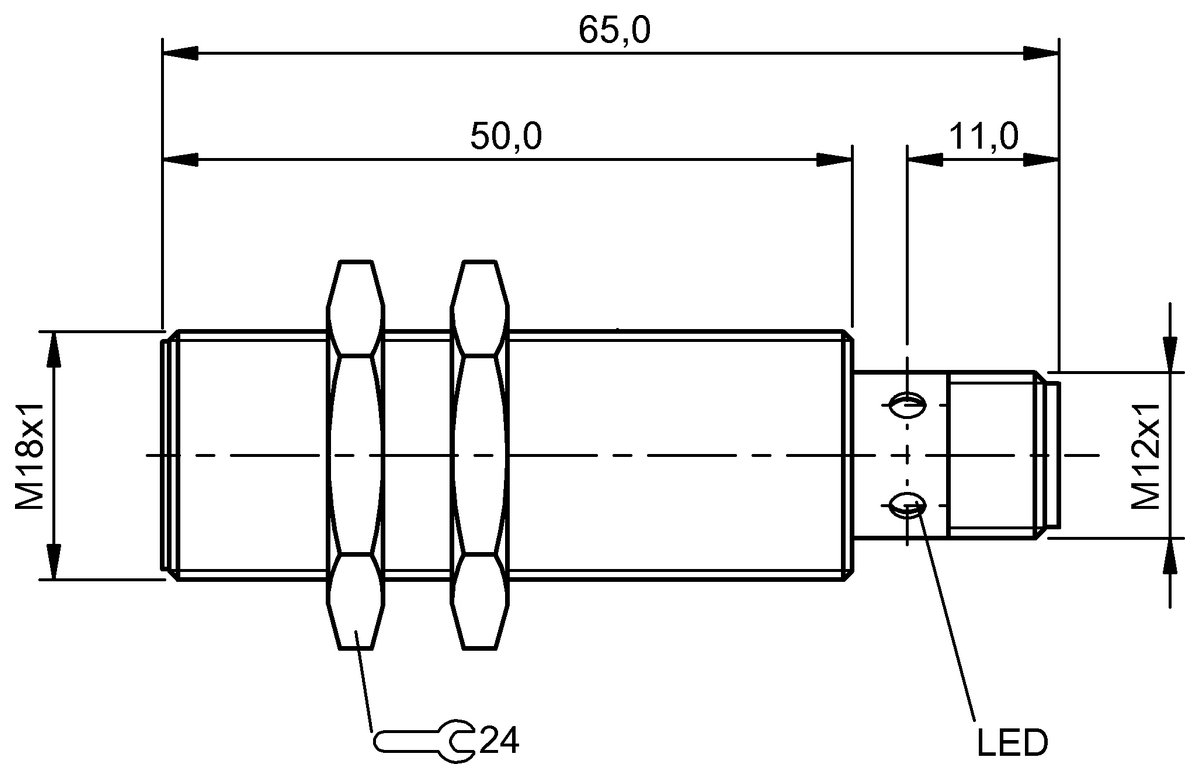 BES02KE - BES M18MI-PSC70B-S04G-W01 (Kaynak bağışıklığına sahip endüktif sensörler) - Görsel 2