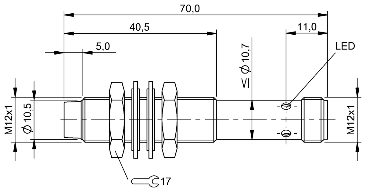 BES016P - BES 516-122-S4-C (Endüktif yakınlık anahtarları) - Görsel 2