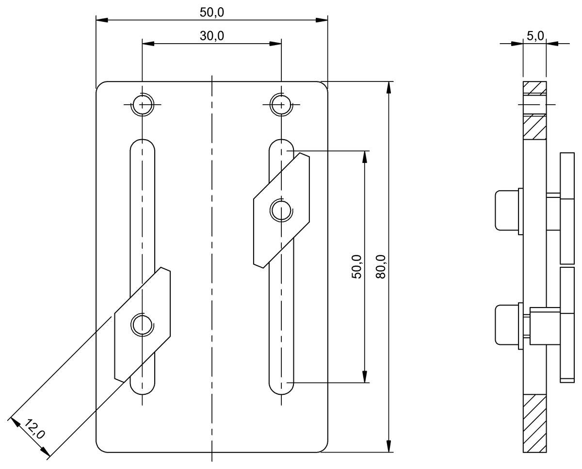BAM00JT - BES HS-01-P1-C16/Q40 (Evrensel braketler) - Görsel 2