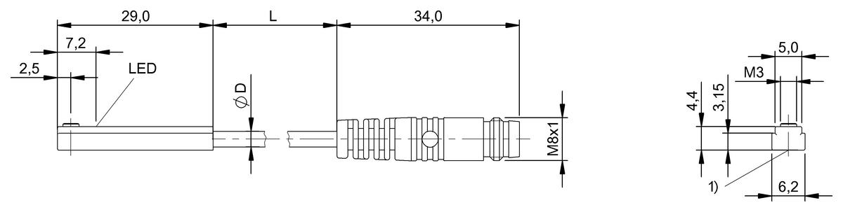 BMF006C - BMF 307K-NO-C-2-S49-00,2 (Farklı kanal şekilleri için silindir anahtarları) - Görsel 2