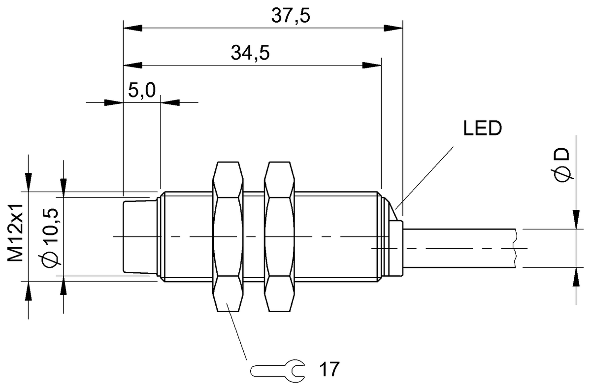 BES02F8 - BES 515-356-E4-C-10 (Endüktif yakınlık anahtarları) - Görsel 2