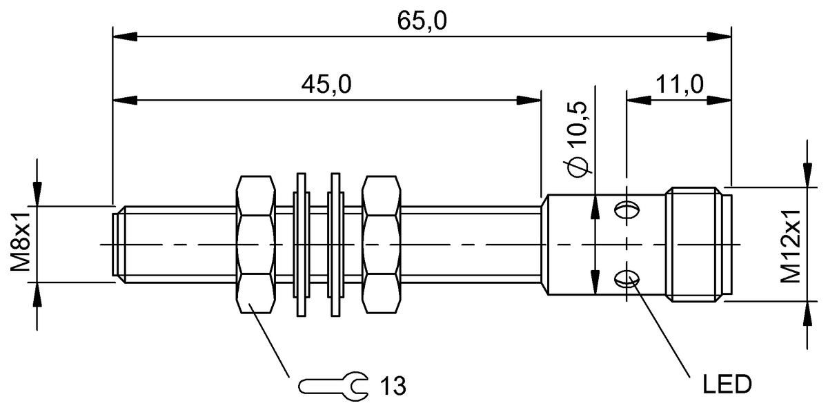 BES02PU - BES M08MH1-PSC20B-S04G-101 (Kaynak bağışıklığına sahip endüktif sensörler) - Görsel 2